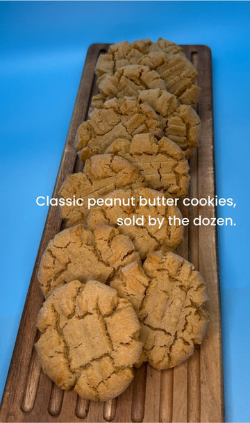 Cookies - Classic Peanut Butter - 1 dozen