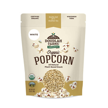 Popcorn - Organic - White - Doudlah Farms
