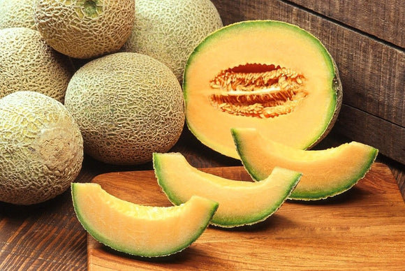 Farm Fresh Cantaloupe - Locally Grown in Ladd, Illinois - Fruit