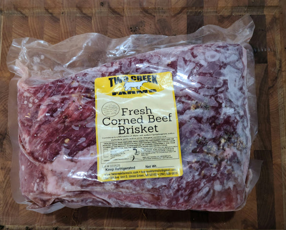 PREORDER - Beef - Corned Beef - 3-4# each - Preorder for March 11th pickup