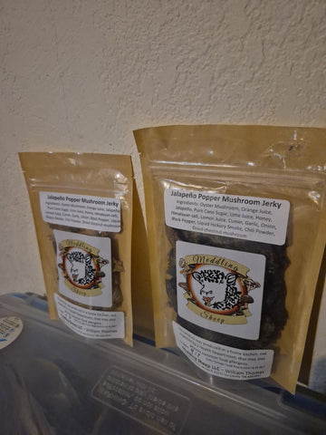 Mushroom- Jerky - Jalapeno Popper