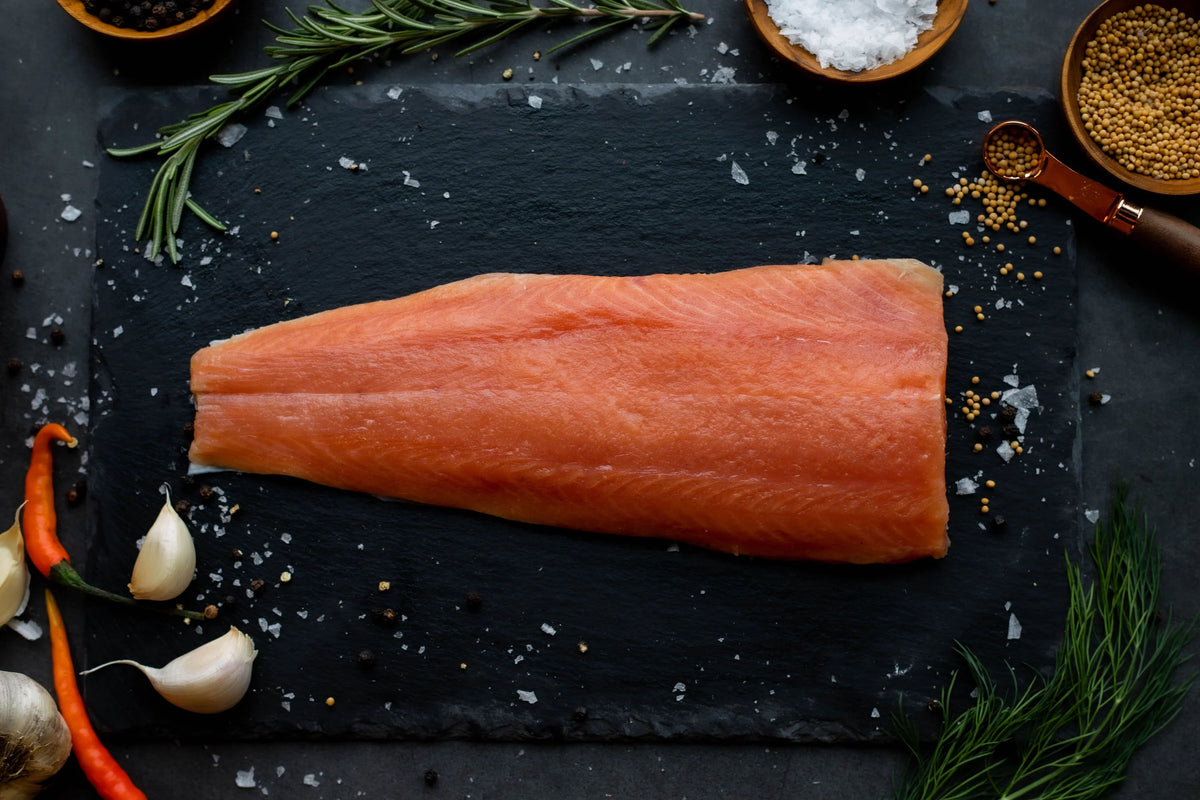 Seafood - Keta Salmon, 5-7 oz | Valley Fresh Harvest