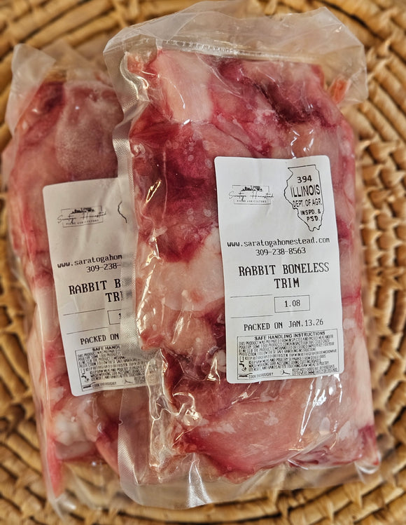 Boneless Rabbit Legs Rabbit - Boneless | Valley Fresh Harvest
