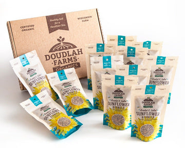 Sunflower Seeds Roasted and Salted - Organic - Doudlah Farms