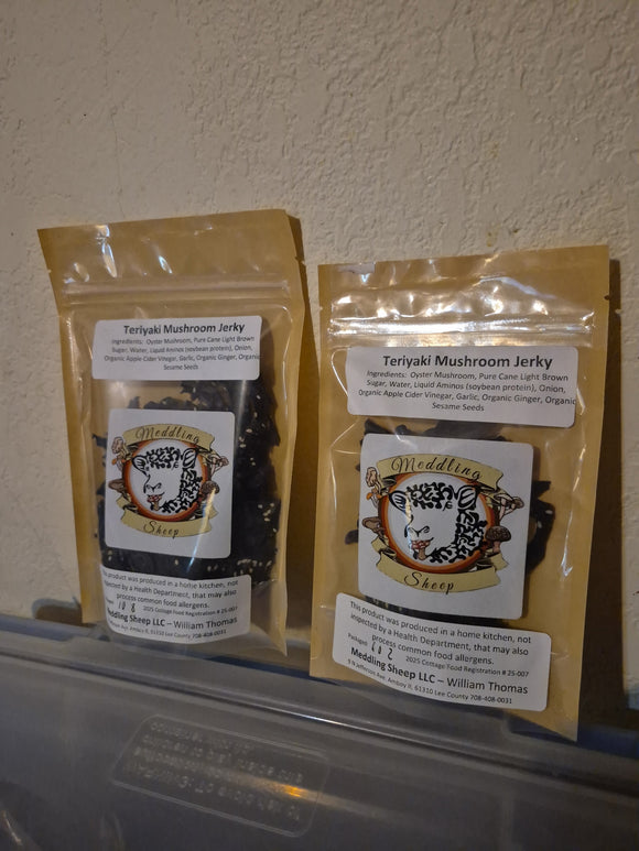 Mushroom- Jerky - Teriyaki